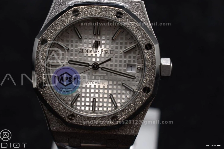 1:1 Dial 15454 Royal Clone Best SS 1033 On APSF White Super Oak Frosted 37mm Edition Bracelet SA3120 Textured Affordable SS 0714